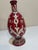 Ceramic Mid-Century Volpi Deruta Hand-Painted Red Renaissance Portrait Vase - 10.5" For Sale - Image 7 of 7