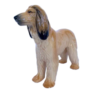 Vintage Porcelain "Afghan Hound" Dog Figurine