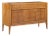 Mount Airy Facade Mid Century Walnut and Brass Credenza For Sale