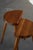 Brown Mid-Century Danish Cabinetmaker Tripod Bar Stools in Pine, 1960s, Set of 2 For Sale - Image 8 of 18
