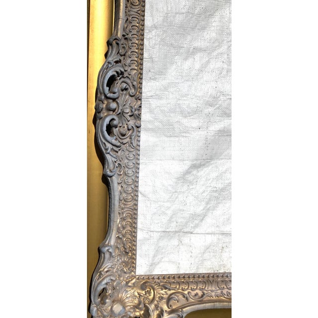 American C.1910 Antique Decor Painted Picture or Mirror Frame For Sale - Image 3 of 5