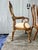 Queen Anne Vintage English Queen Anne Dining Chairs in Solid Walnut For Sale - Image 4 of 8