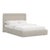 Stoffer Home x Cloth & Company Marisa Platform Bed in Relaxed Linen Zinc - Full/Double For Sale