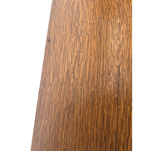 Antique Quarter-Sawn Oak Sideboard For Sale - Image 11 of 18