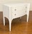 White Serpentine Two Drawer Accent Chest For Sale - Image 11 of 15