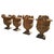 Impruneta Terracotta Urns with Faun Heads and Acanthus Leaves, Italy, 1950, Set of 4 For Sale - Image 9 of 9