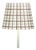 Poldina Metal Graphic Shade - Brown/Green Gingham For Sale