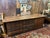 Counter that belonged to a printing house, solid wood, 21 drawers with a depth of approx. 80 cm. well preserved