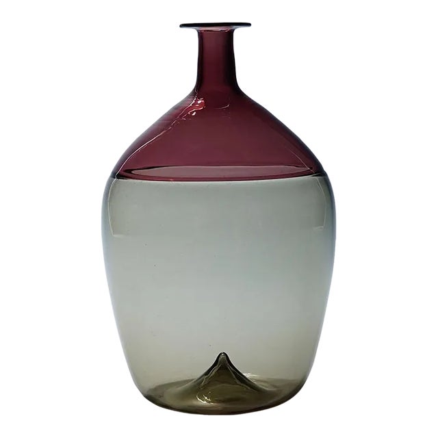 Art Glass Vase 'Bolle ' by Tapio Wirkkala for Venini, Murano 1966 For Sale