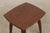 1990s Mid Century Modern Walnut Table or Stool For Sale - Image 5 of 12