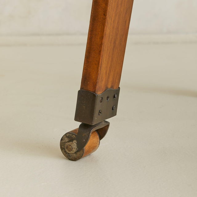 Brown 19th Century Italian Walnut Library Ladder For Sale - Image 8 of 18