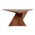 New Ray Pirello Studio Zebrawood Tetrahedron Cocktail Table For Sale