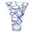 Decoro Bello Polish Hand Blown Glass Vase For Sale