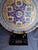 Vintage A. Barton Creation 24k Gold & Cobalt Blue Glass Seder Plate - 13.25" For Sale - Image 15 of 16