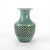 Antique Japanese Reticulated Celadon Pottery Vase Signed C1920 Measures - 9 1/2" x 5 7/8" x 5 7/8" An antique Japanese...