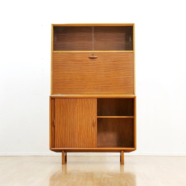 1960s Mid Century Secretary Desk by Herbert E. Gibbs For Sale - Image 13 of 14