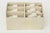 White Vintage Porcelain Coastal Sea Horse Napkin Rings Set of 6, 1950's For Sale - Image 8 of 11