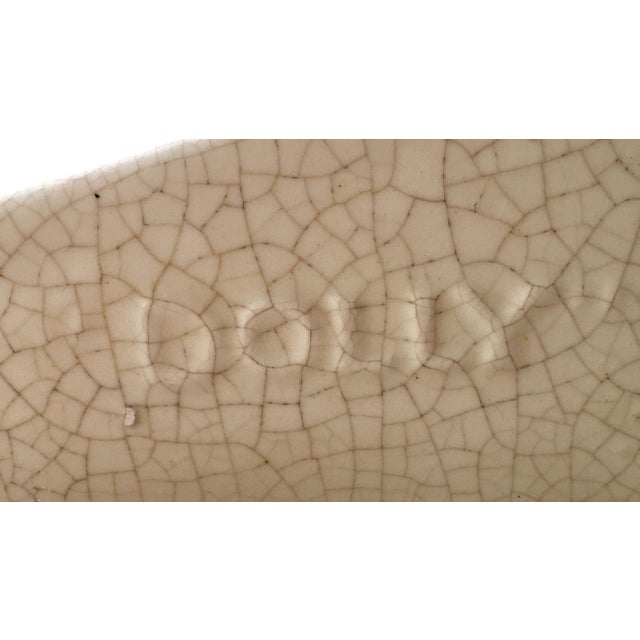 Art Deco Elephant in White For Sale - Image 4 of 5