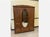Brown Antique Art Nouveau Wardrobe in Linen Cupboard, 1910 For Sale - Image 8 of 8