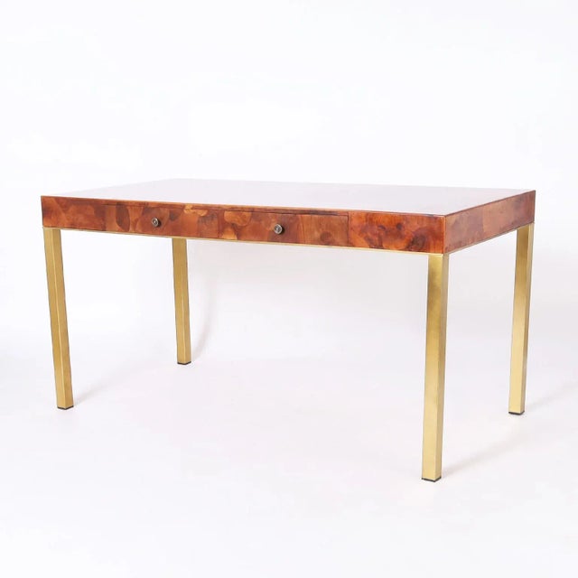 Mid-Century Writing Desk by Thomasville For Sale - Image 11 of 11