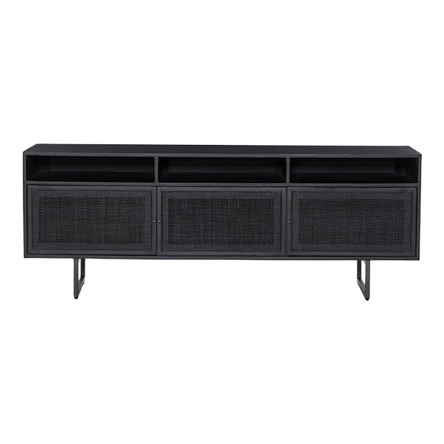 Four Hands Carmel Media Console - Black Wash For Sale