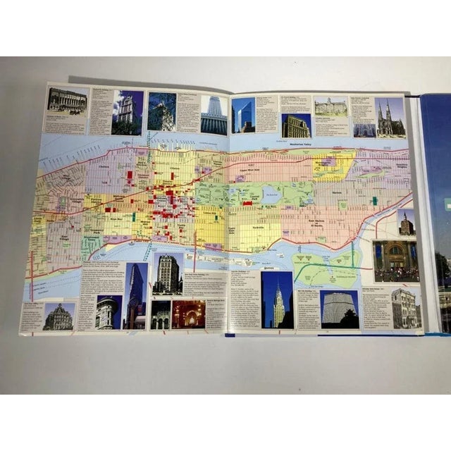 Cerulean Late 20th Century The Timeline History of New York City Book For Sale - Image 8 of 13