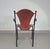 Brown Chair in Leather and Wrought Iron For Sale - Image 8 of 18