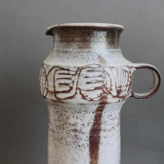 Large Vintage French Decorative Vase by Michel and Nicole Anasse, 1960s For Sale - Image 15 of 18