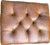 Cigar Leather Restoration Hardware Chair & Coordinating Ottoman, a Pair For Sale - Image 15 of 18