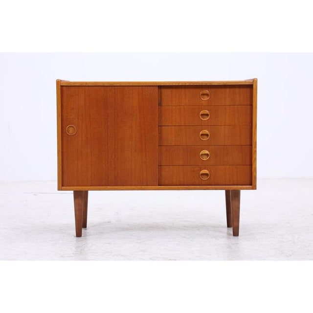 Vintage Danish Teak Chest of Drawers For Sale - Image 4 of 16