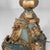 Italian Wood Floor Lamp with Gold Leaf and Light Blue Lacquer, 1940s For Sale - Image 17 of 18