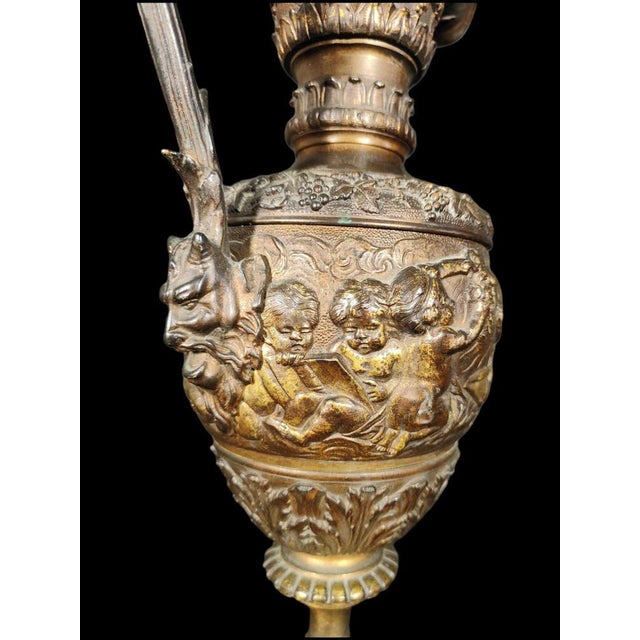 Baroque Renaissance Ewer Jug, 19th Century For Sale - Image 3 of 16