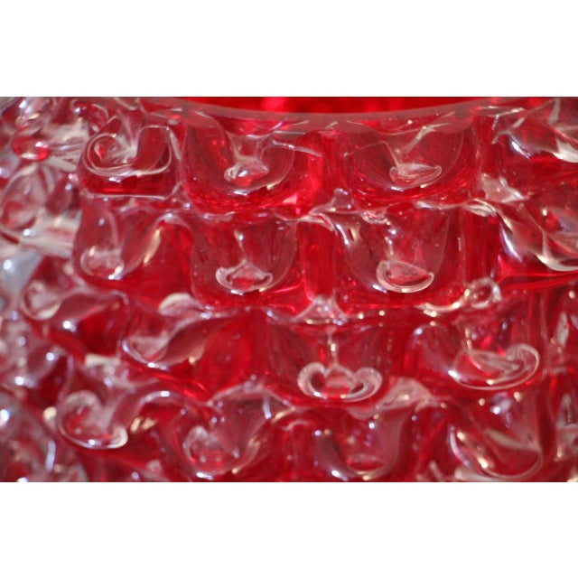 Mid-Century Murano Glass Vase For Sale - Image 10 of 12