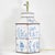 Early 21st Century A Pair of Vintage Hand-Painted Blue and White Imitation Dutch Tile Landscape Tea Can Table Lamps For Sale - Image 5 of 14