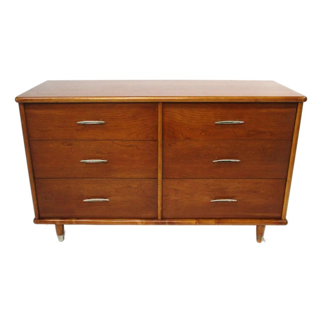 American of Martinsville Styled Mid Century Dresser Chest For Sale