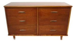 American of Martinsville Styled Mid Century Dresser Chest