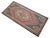 1970s Hand Knotted Small Turkish Rug Wool Door Mat Entry Decor - 21'' X 45'' For Sale - Image 6 of 12