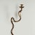 Vintage Pair of Anglo Indian Brass Snake Wall Sconces For Sale - Image 10 of 16