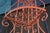 Vintage French Style Red Scrolled Wrought Iron Four-Tier Corner Etagere Stand For Sale - Image 18 of 18
