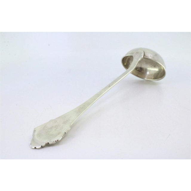 Silver Soup Ladle with Reliefs and Friezes For Sale - Image 6 of 7
