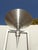 72" Tall Vintage Postmodern Silver Torchiere Floor Lamp For Sale - Image 9 of 13