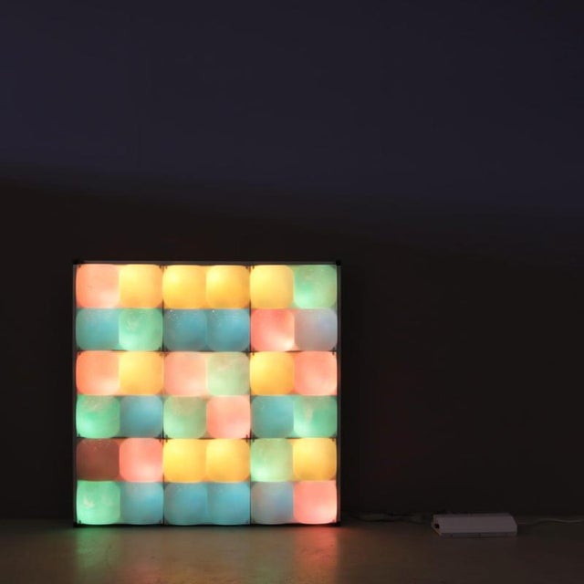 Dating from the early 1990s, this striking Chroma wall light object was created by British designer Jeremy Lord. More than...