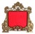 Gorham Art Nouveau Brass Picture Photo Frame Fits 3 1/2" X 3 1/2" For Sale