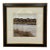 Trowbridge Framed Waterside Landscape Print – Black & Gold Frame For Sale