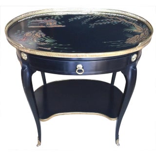 à Louis XV Style Chinoiserie Side Table For Sale