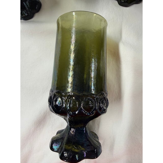 1960s Mid-Century Modern Tiffin Franciscan Glasses - Set of 6 For Sale - Image 6 of 6