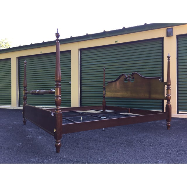 Ethan Allen Court King Bed Chairish