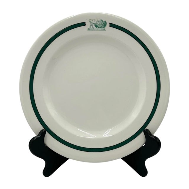 Vintage New York Stock Exchange Luncheon Club Plate 10"d For Sale In Washington DC - Image 6 of 12