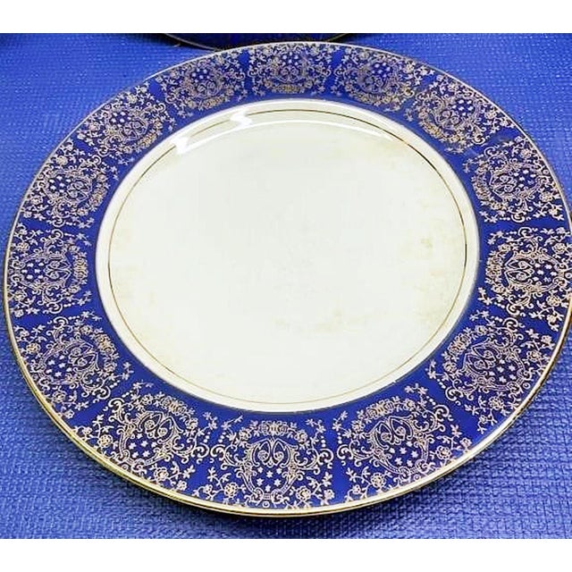 1910s Homer McLaughlin Dinner Plates - Set of 6 For Sale - Image 4 of 7