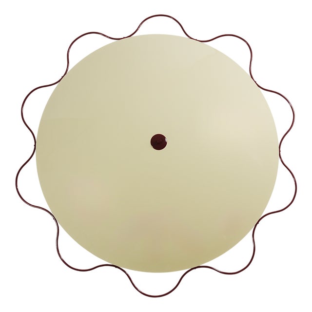 Large Mid-Century Modern Flush Mount from Filmcasino Vienna, 1950s For Sale